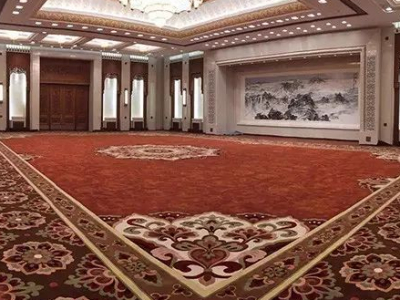 “东昇”牌地毯如期铺进人民大会堂会场